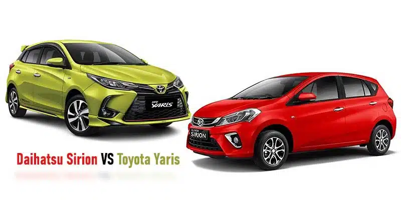 Daihatsu Sirion VS Toyota Yaris